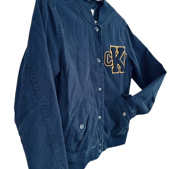 💙Calvin Klein Jeans Blue Jean Jacket Classic Design XS vintage LIKE NEW 💙 - Picture 5 of 6